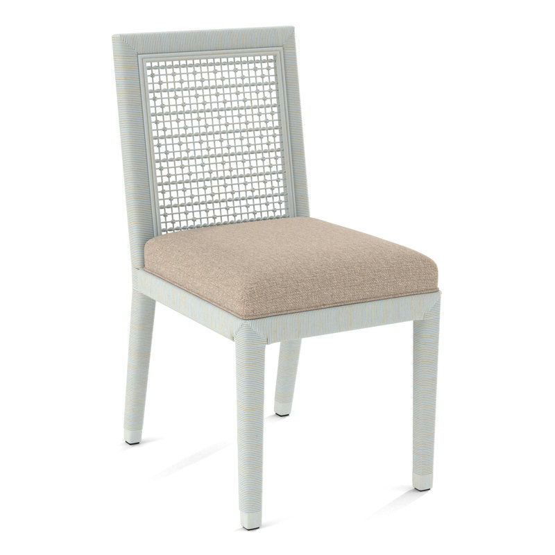 Chaise d'appoint Glinda, Bisque, Performance Crypton coquille d'œuf; 0884-93
