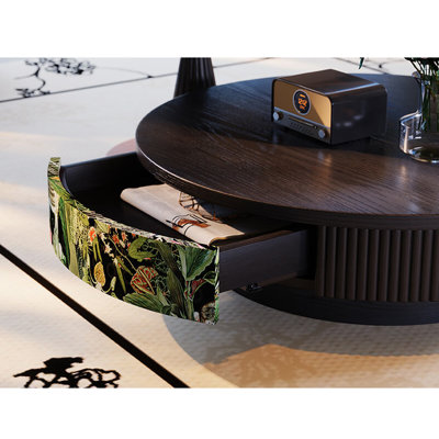 Table basse moderne de style rétro