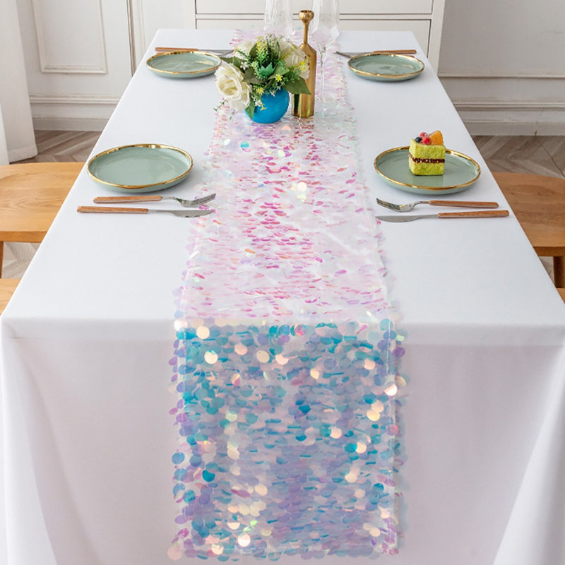 Chemin de table 1 pièce Mermaid 11,8 x 83,8 pouces
