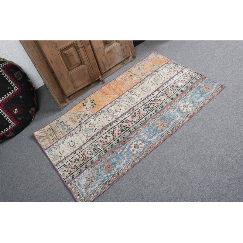 Tapis à motif patchwork turc Anatolian
