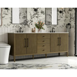 84 inch Double Bathroom Vanity