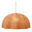 Rosemary 1-Light Natural Palm Leaf Pendant, Large-1324372844