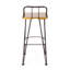 Tabouret en bois et métal DENALI INDUSTIAL