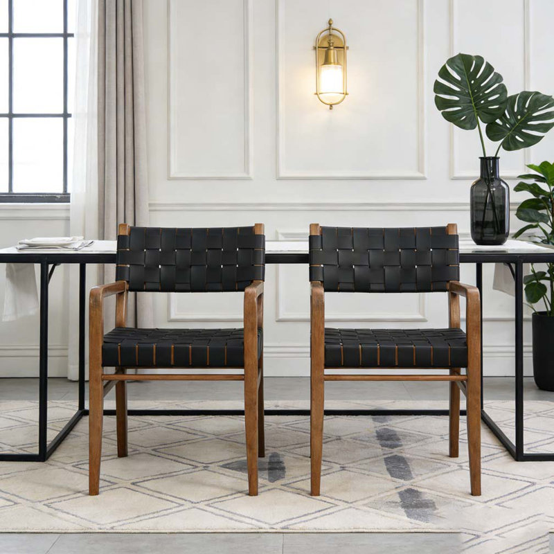 Chaise de salle à manger, Noir