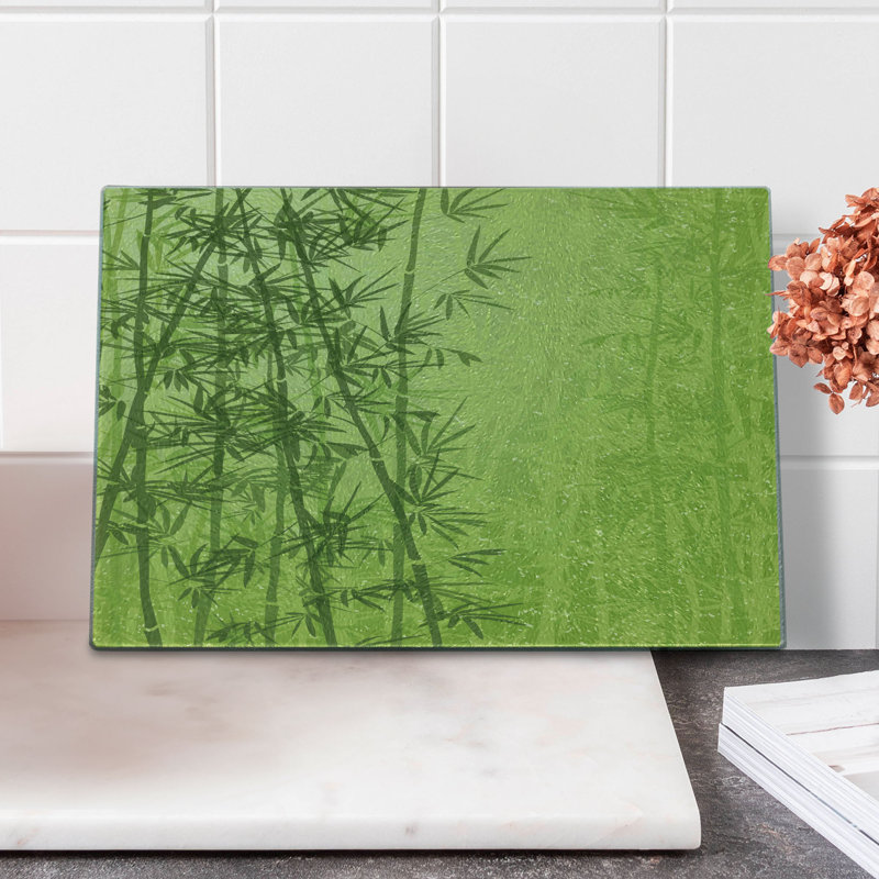 Planche à découper en verre trempé Ambesonne