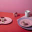 Rhombe Color Cotton Herringbone Rectangle Placemat-318320111