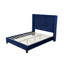 Mobilier de chambre à coucher moderne bleu marine 1pc-129444290