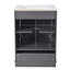 Meuble-lavabo de 24 po avec lavabo en céramique-657113806