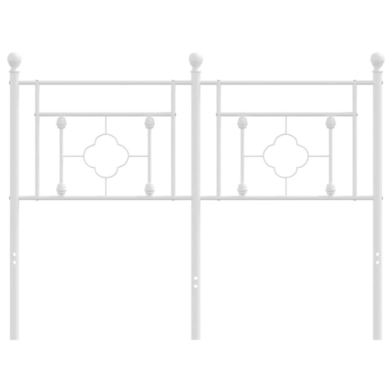 Crotzer Headboard, White, Small Double