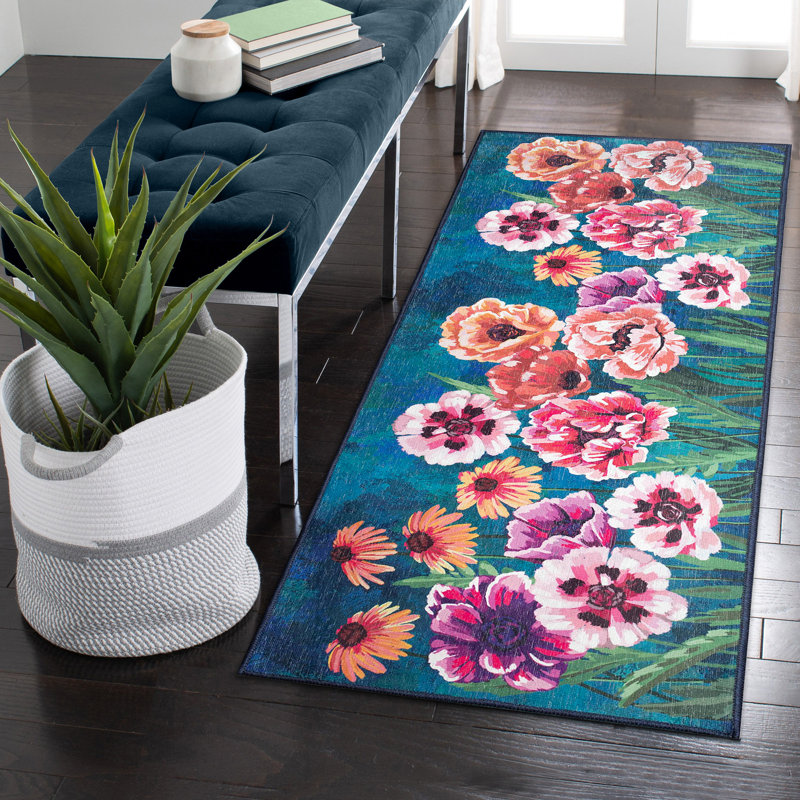 Tapis de cuisine antidérapant Charron, Tapis de couloir 1 pi 11 po x 4 pi 11 po