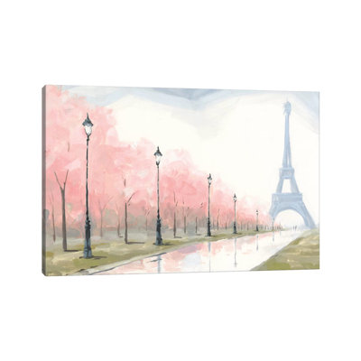 Paris Au Printemps I by Jacob Green - Wrapped Canvas Print