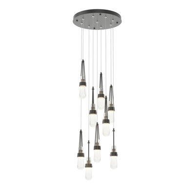 Luminaire suspendu 9 lumières Link