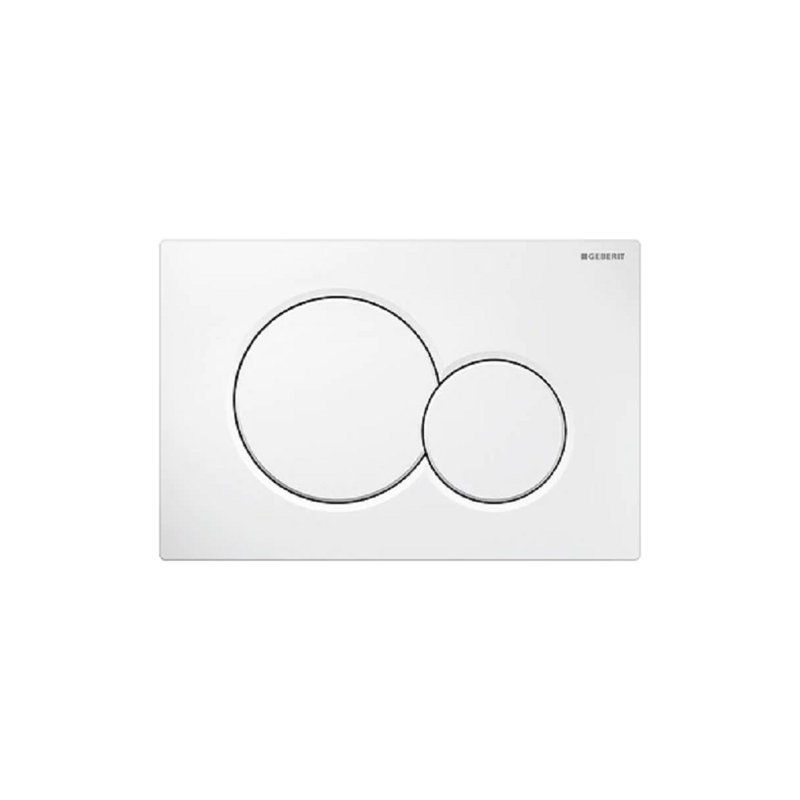 Sigma01 Dual-Flush Actuator Plates Alpine White