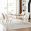 Chaises de salle à manger rembourrées Monno Chenille-1119462758