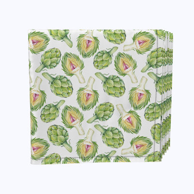 Polyester Abstract Square Napkin