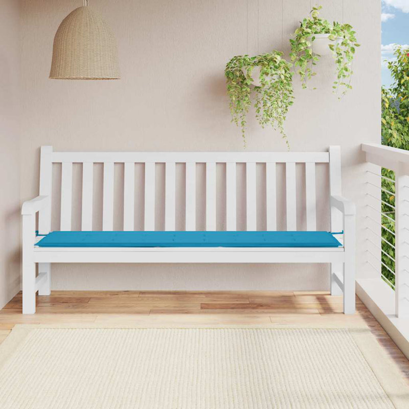 Coussin de siège d'extérieur, Bleu