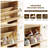 Shoe Storage Cabinet With 2 Flip Drawers