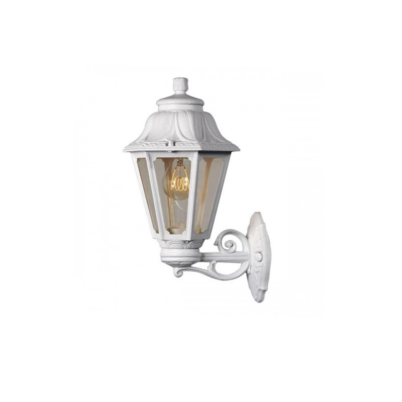 Theroux White Integrated LED Outdoor Wall Lantern