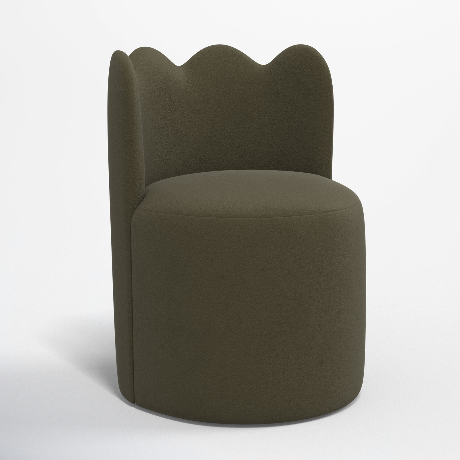 Dahlia Dining Chair, Classic Loden Velvet