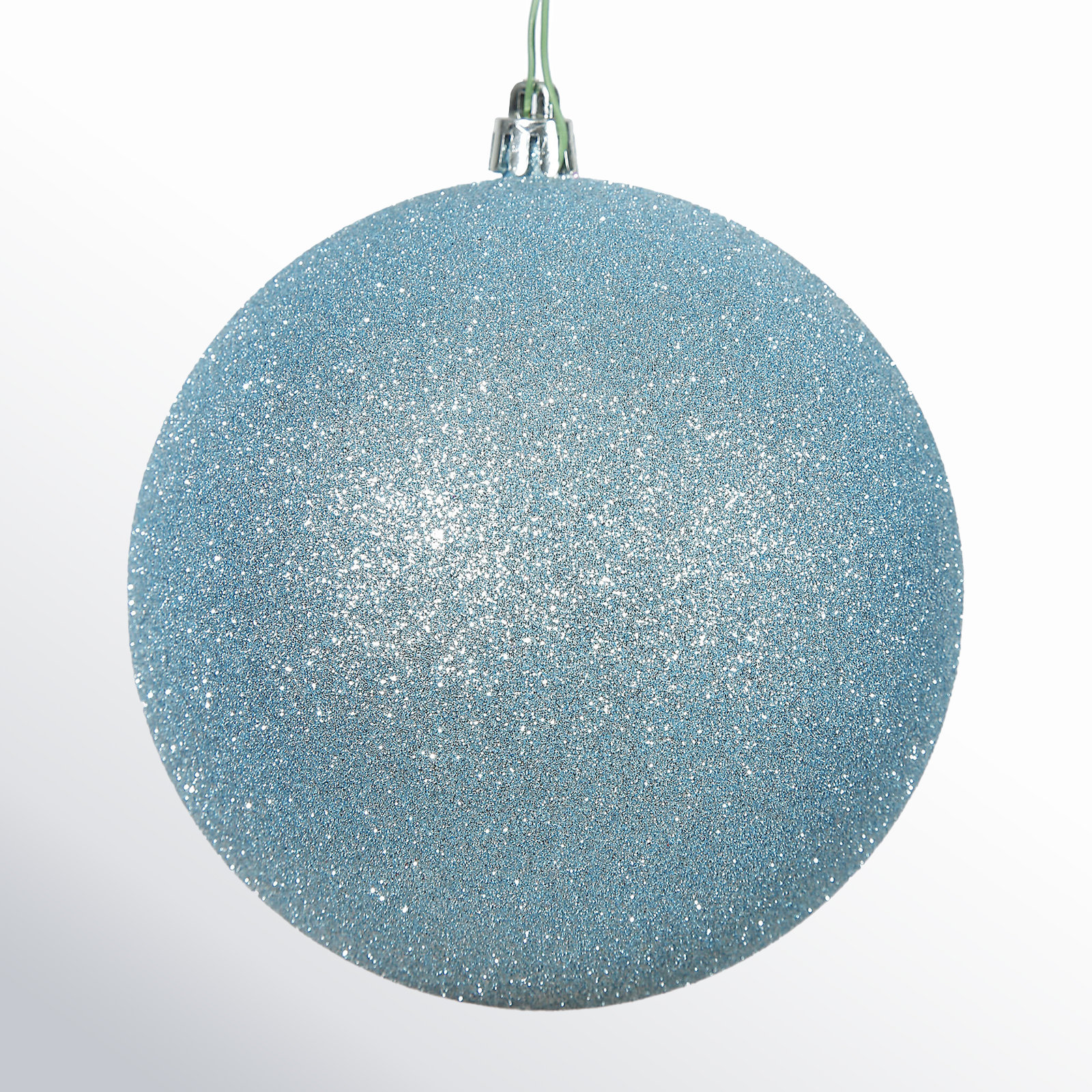 Holiday Décor Ball Ornament, Silver, 2.75" H x 2.75" W x 2.75" D
