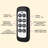 Modern 56'' Black LED Novelty Floor Lamp with Remote Control 