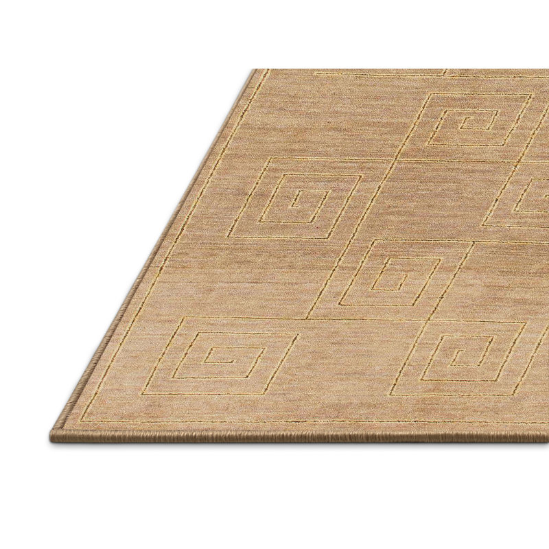 Abstract Indoor Rug, Rectangle 3' x 5'