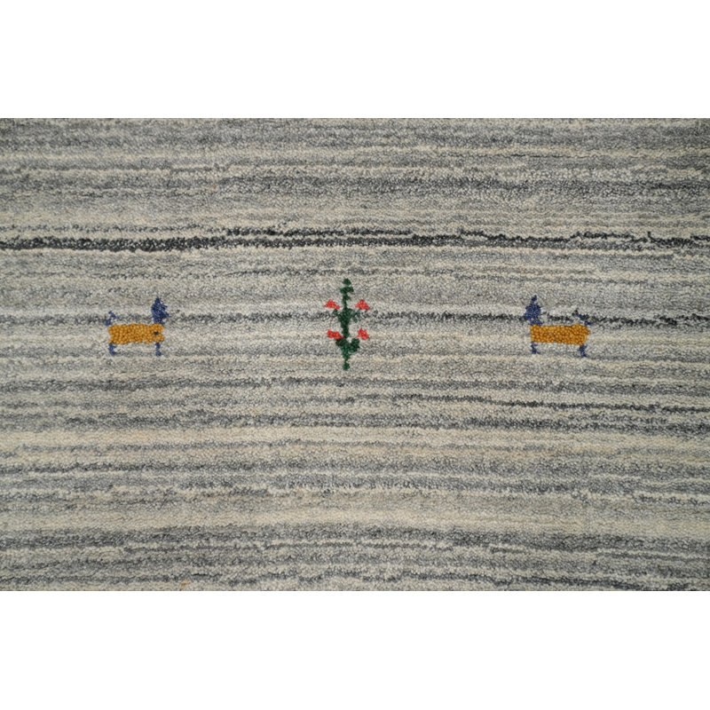 Tapis de couloir tribal oriental 2x8