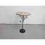 Table d'appoint ronde, petite table d'appoint pour les petits espaces, table basse d'appoint moderne avec pieds en métal pour le salon, la chambre à coucher, les coins et le bureau