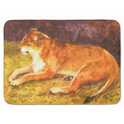 Tapis de bain lion memory foam Malizia