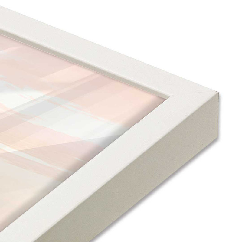 Golden Day by Amber Sterling Art Print, L 36 x H 36, Blanc, Impression encadrée