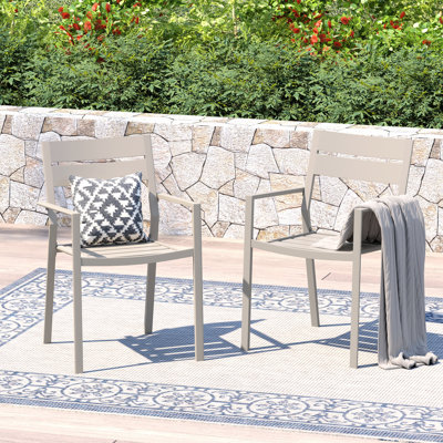 Outdoor Patio Dining Chairs by Ebern Designs