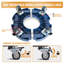 Ensemble de 2 supports à plantes roulants avec roues-392514159