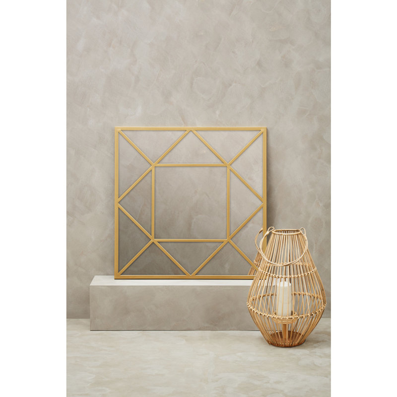 Anerinda Metal Flat Wall Mirror