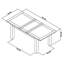 Camden Oak Dining Table-41428225
