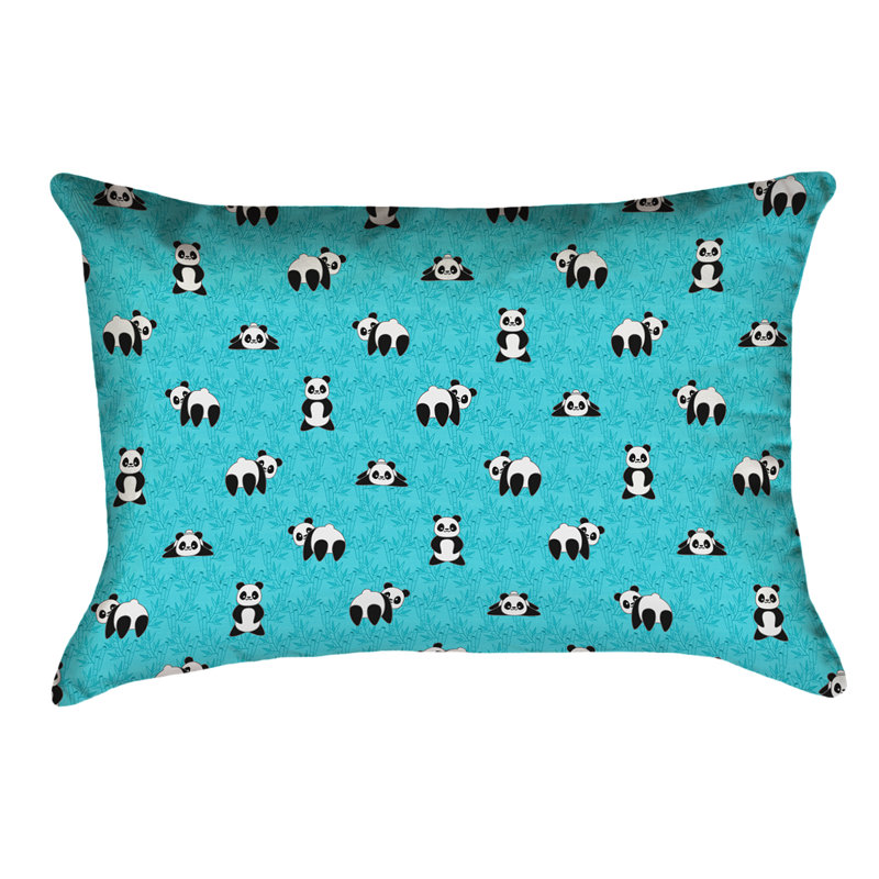 Coussin Katelyn Elizabeth, Bleu, Polyester