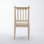 Chaises de salle à manger rembourrées en lin et tissu, ensemble de 2