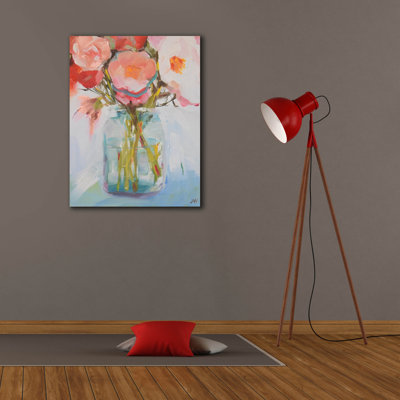 "Epic Graffiti" Rene's Bouquet "par Jenny Westenhofer, art mural sur toile" par Jenny Westenhofer