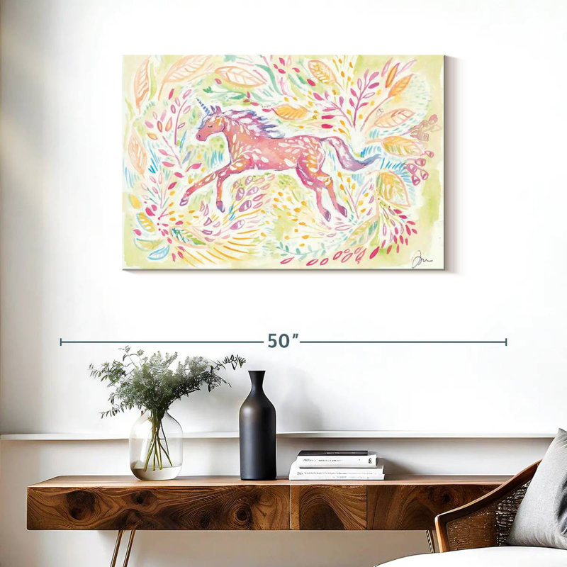 Ashelle Unicorn Dreams, 24" H x 36" W