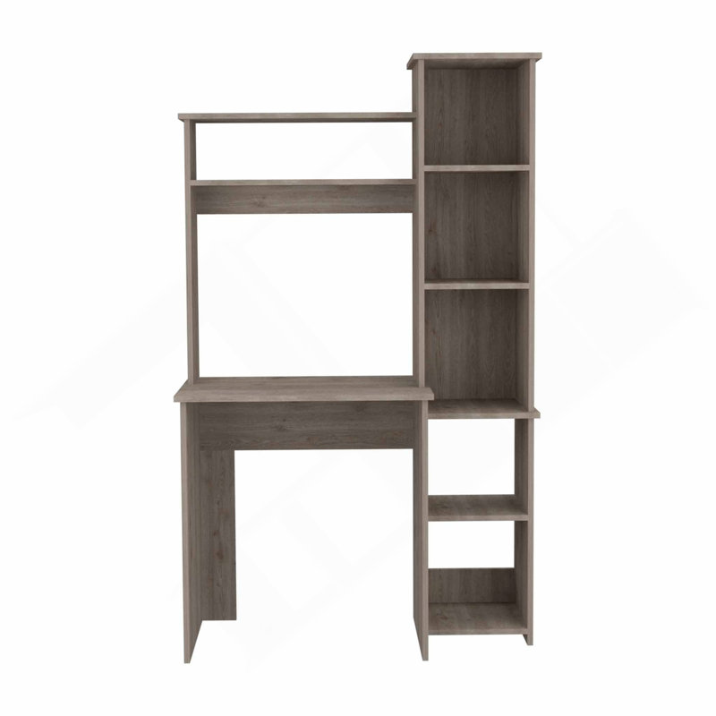 Bureau d'écriture Nashville, six tablettes, Gris