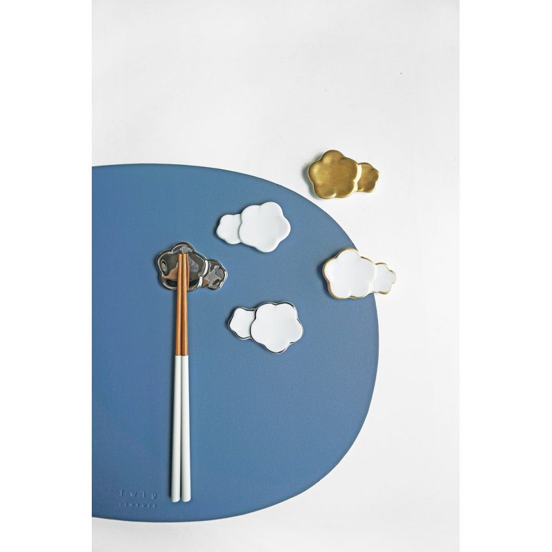 Deco Placemat, Light Blue