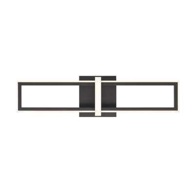 Bordo 1 Light Sconce in Black