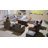 Wahkon 11 - Person Outdoor Conversation Set,  Wicker Patio Seating Group with Cushions, All Weather Sectional Sofa Set with Fire Pit for Garden, Backyard-1430863695