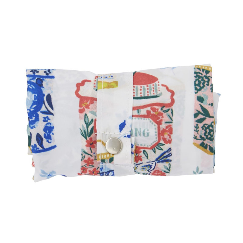 Tea Tins Cotton Picnic Tote Bag
