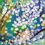 « sakura », peinture à l’huile sur toile-20920911-73078070-73078071