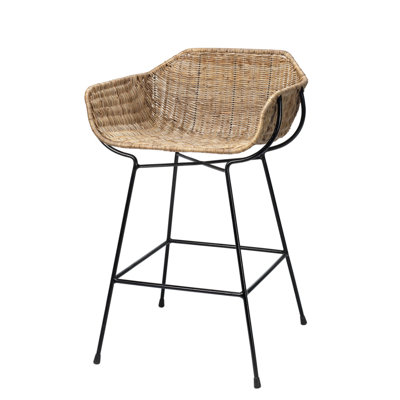 Nusa Stool with Metal Frame