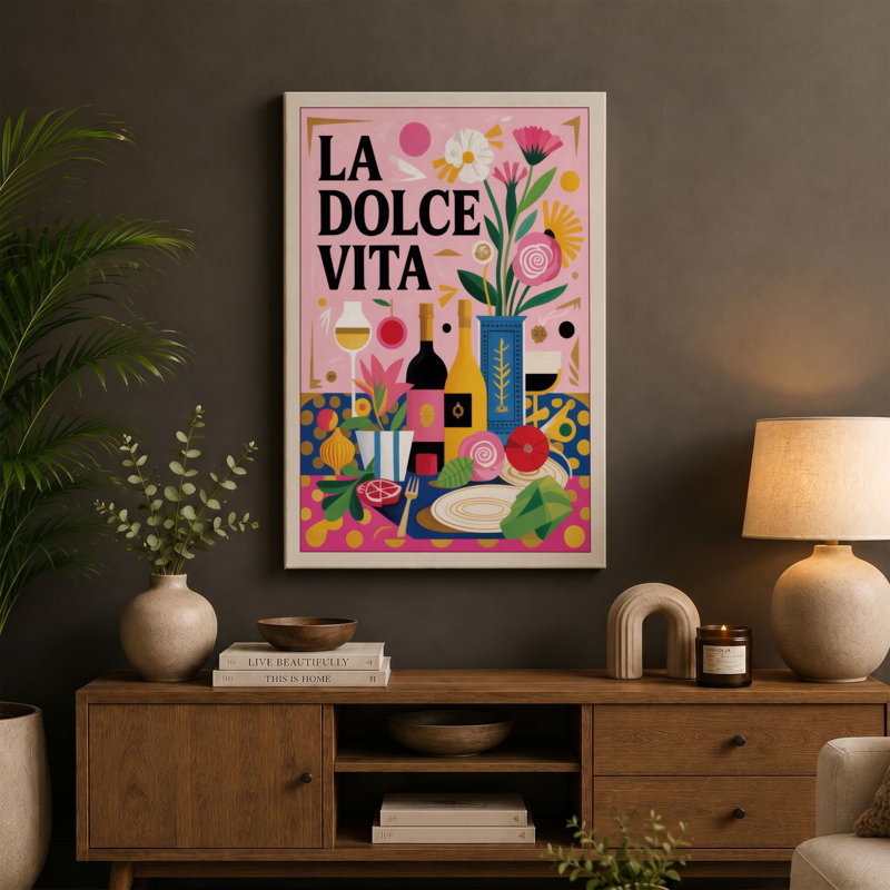 Print, 36x24 - 91.4 x 61.0 cm, Teal Border