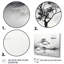 Grey White Minimalism Tree Ink Harmony III - Floral Wall Decor-593165666-593165672