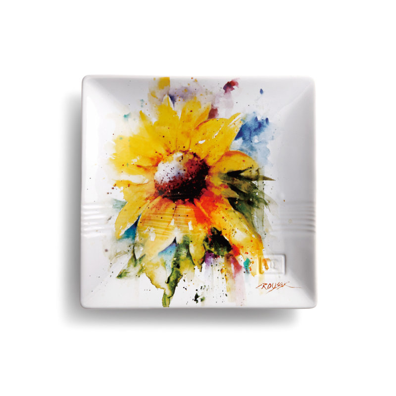 Epsilon Sunflower 7" Appetizer Plate