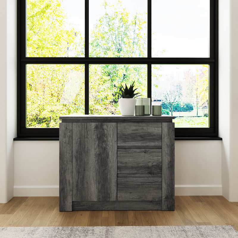 Allred 85.5cm Sideboard, Charcoal Grey