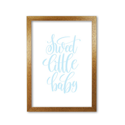 Sweet Little Baby - Print
